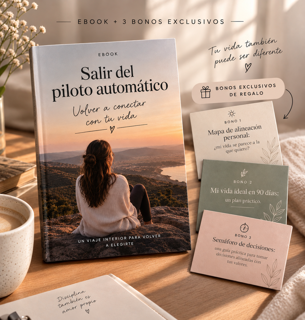 Salir del piloto automático: volver a conectar con tu vida